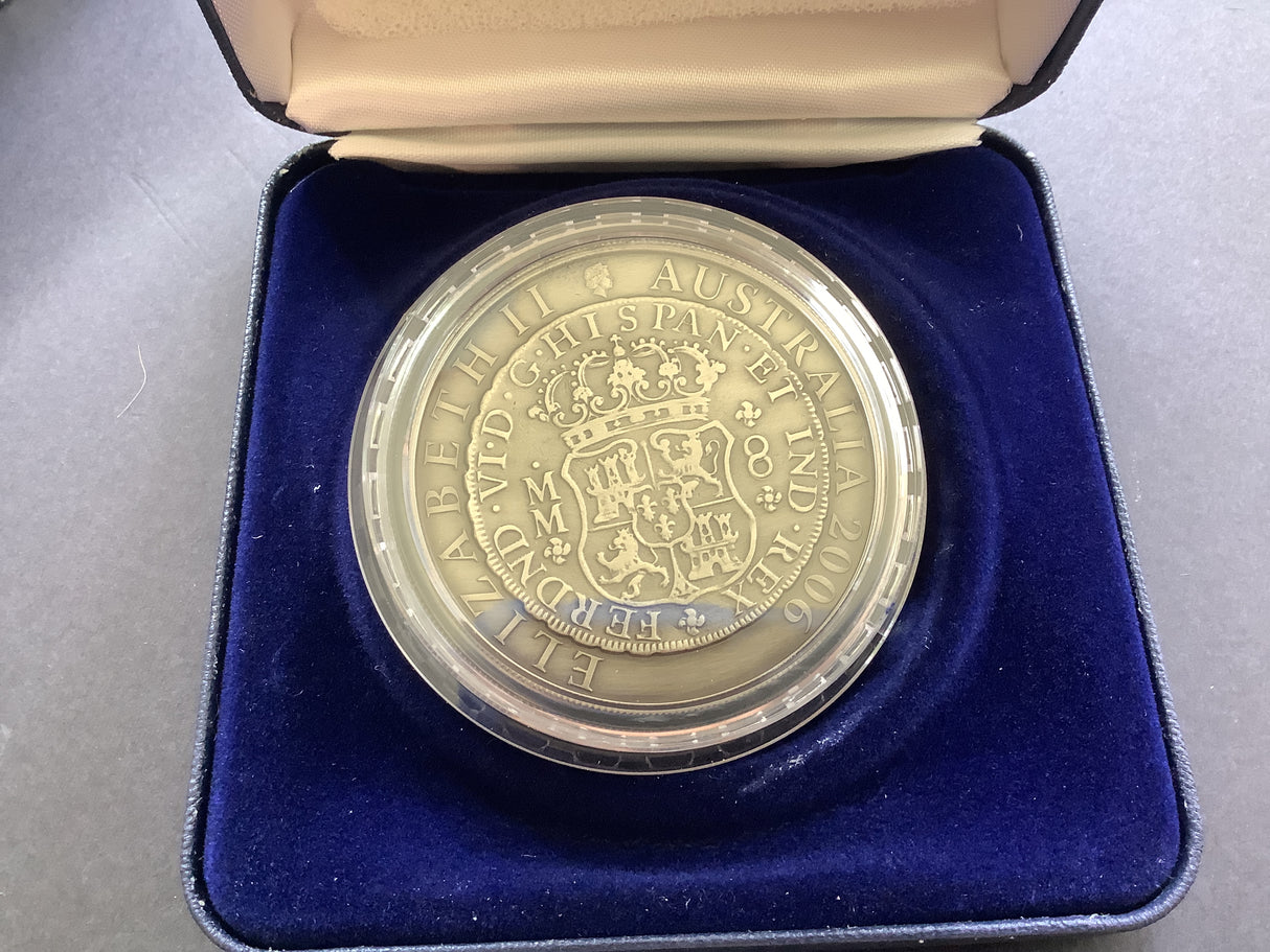 2006 $1 Antique Proof Silver Subscription Coin. 1758 Pillar Dollar.