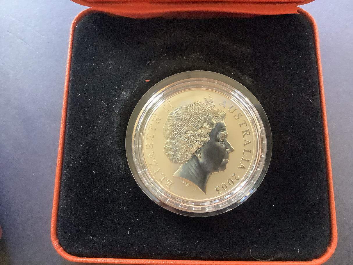 2003 $1 Kangaroo. Australia’s First Selective Gold Plated Coin.