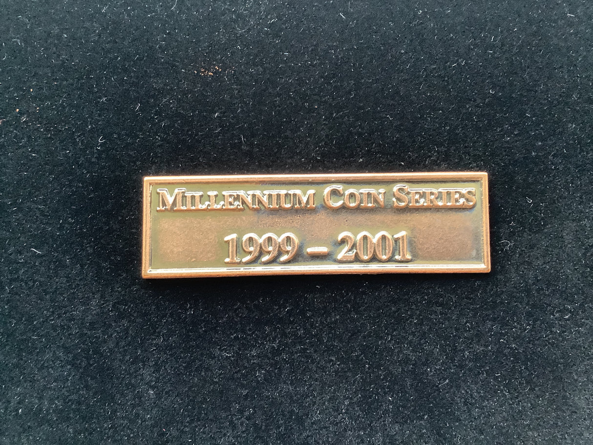 1999-2001 Millennium Coin Series 3 Coin Set.