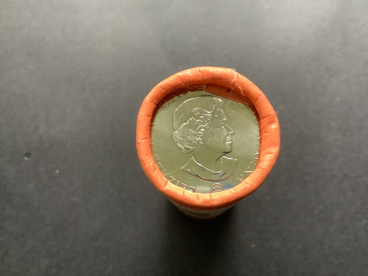 2008 25c Canadian Coloured Poppy Original Roll.