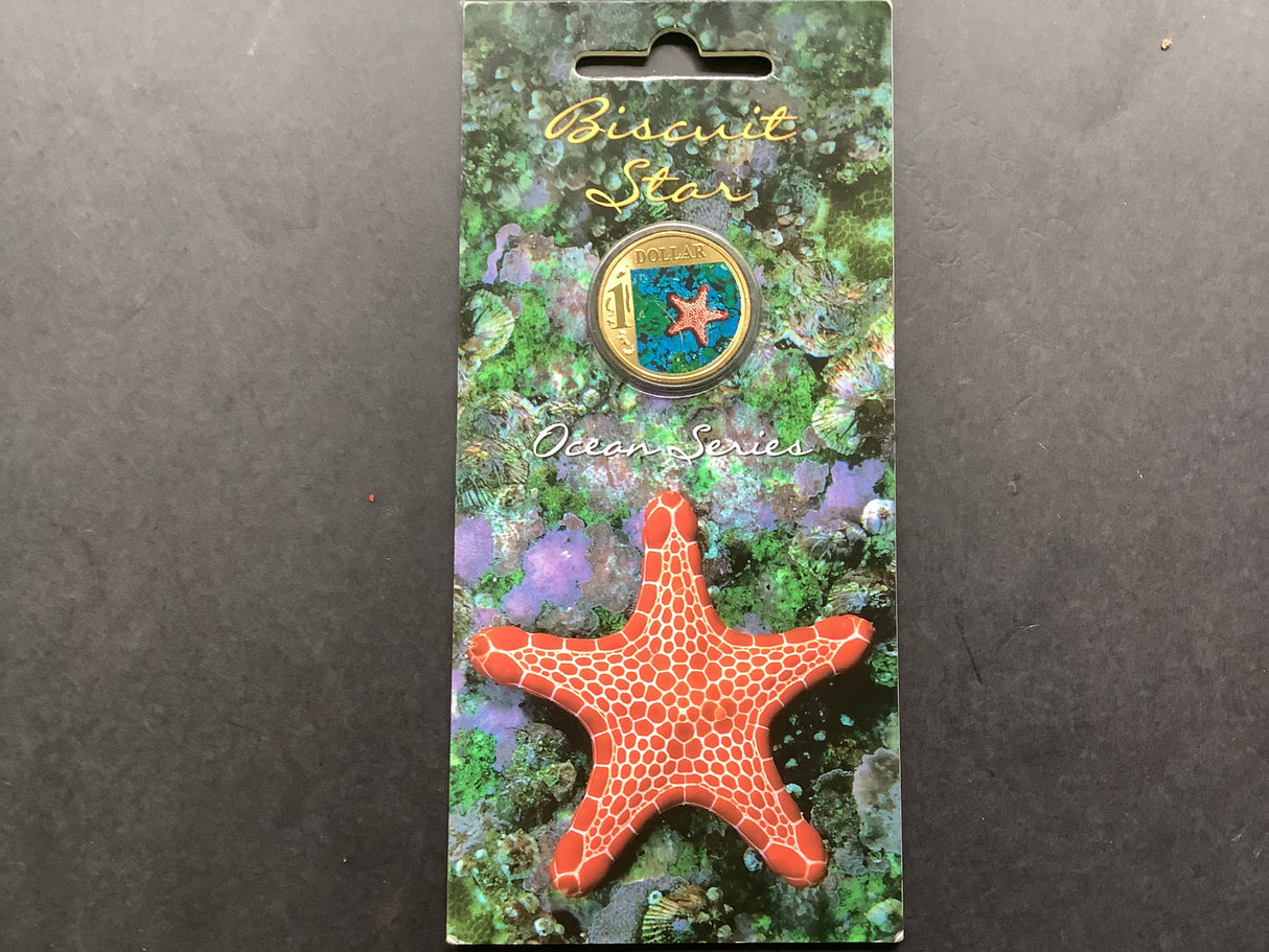 2007 $1 Biscuit Star Fish Ocean Series