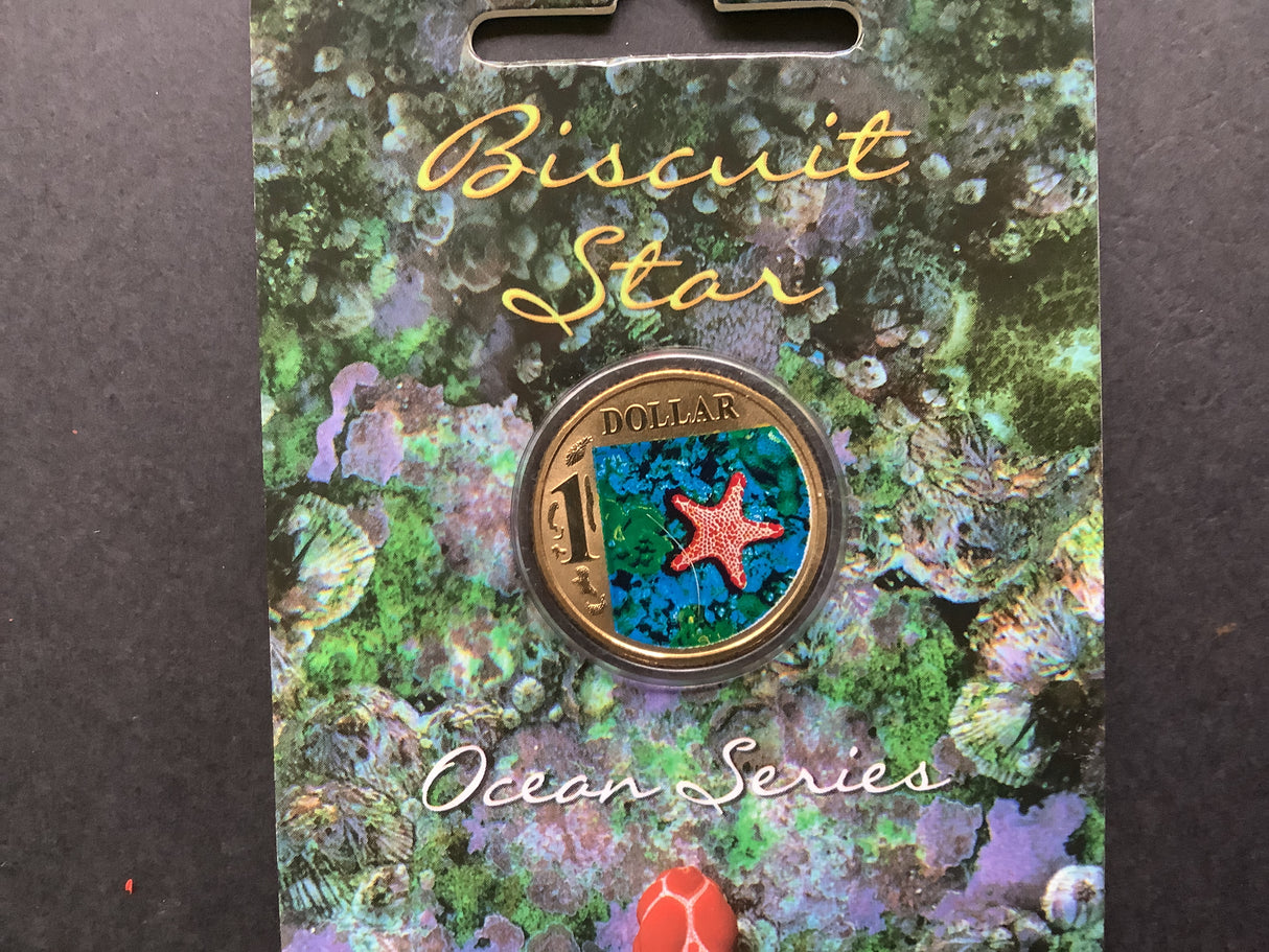 2007 $1 Biscuit Star Fish Ocean Series
