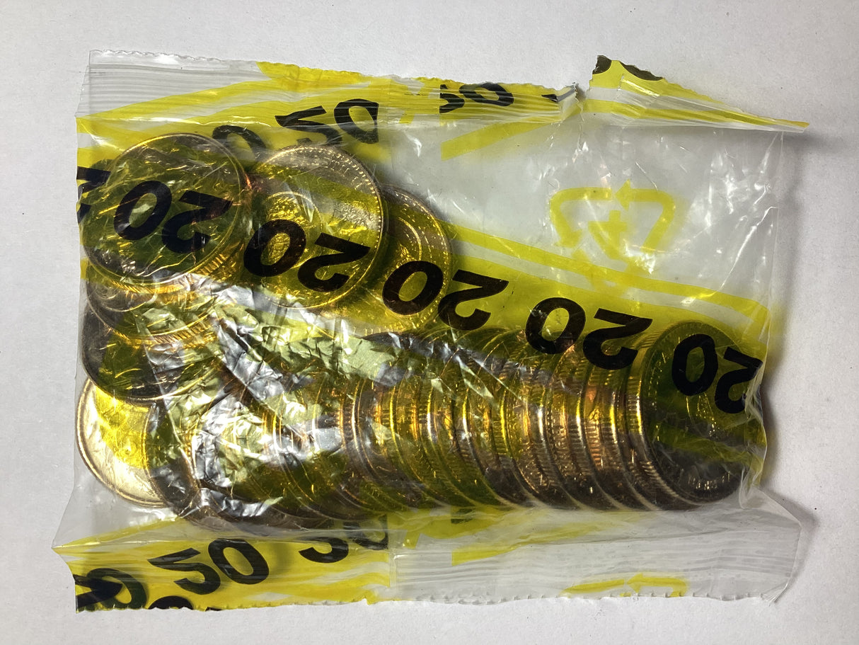 2016 $1 Changeover Security Bag x 20 coins