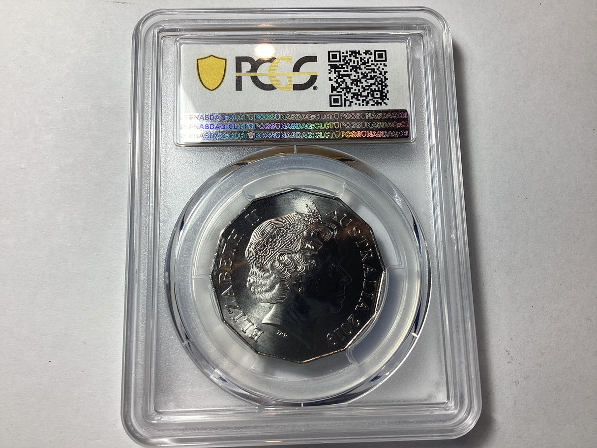 2019 50c 90th Anniversary of Ghan MS67