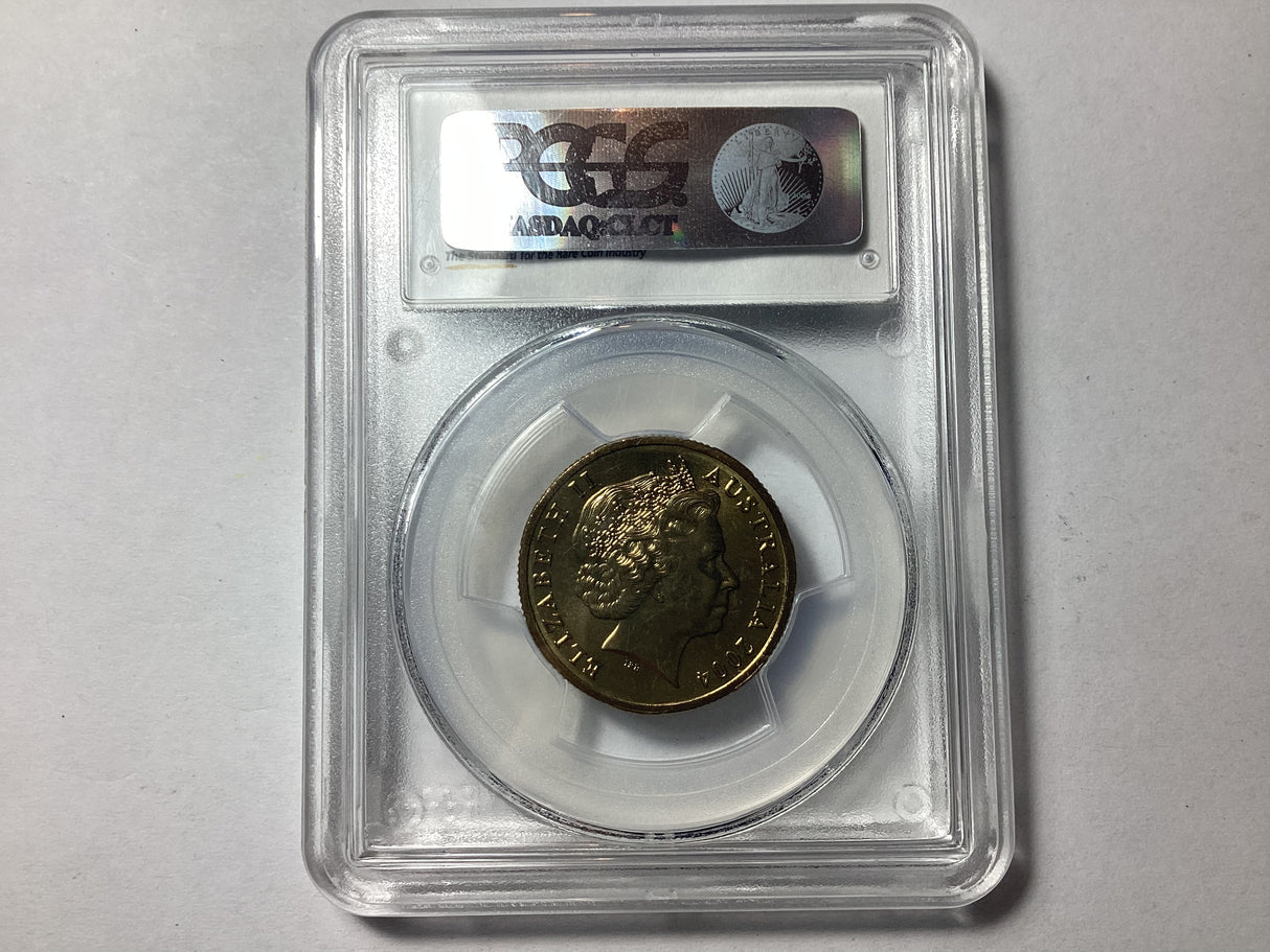 2004 $1 Eureka Stockade 'M' Mintmark MS66