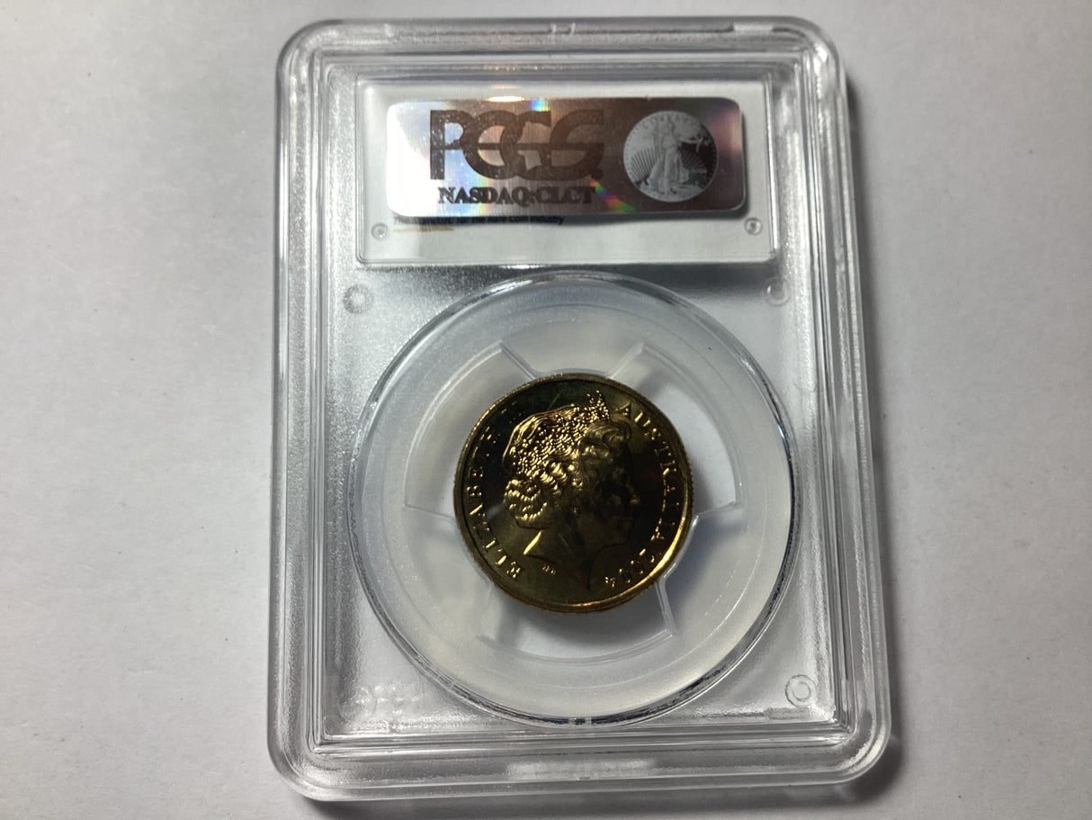 2004 $1 Eureka Stockade 'C' Mintmark MS66