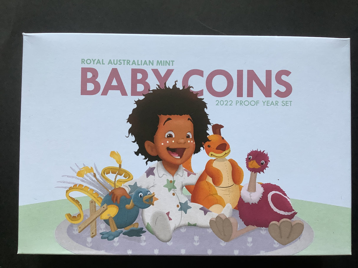 2022 Australian Baby Set 10c ex Proof Set.