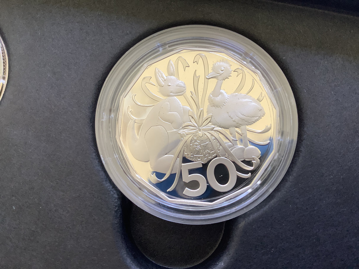 2022 Australian Baby Set 50c ex Proof Set.