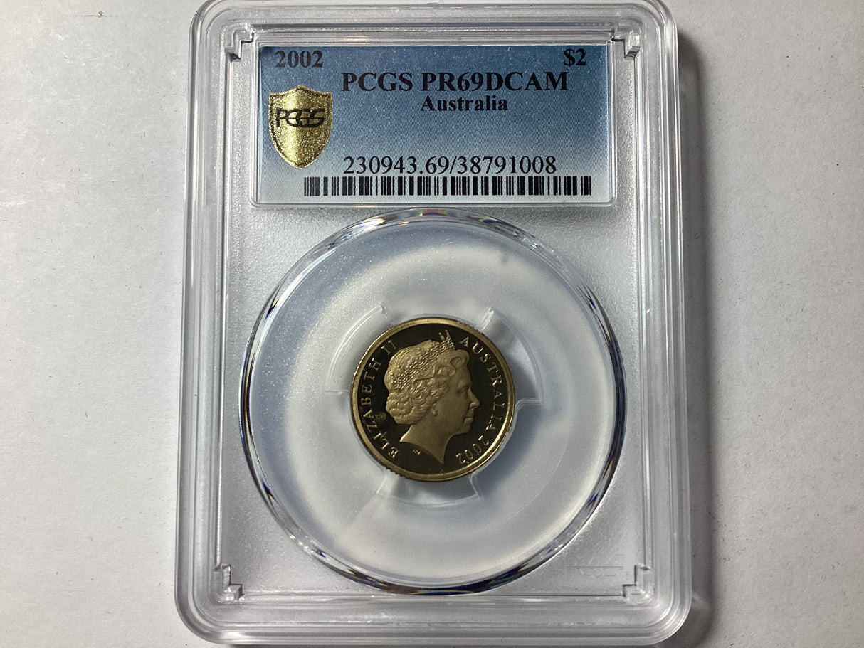 2002 $2 PR69DCAM