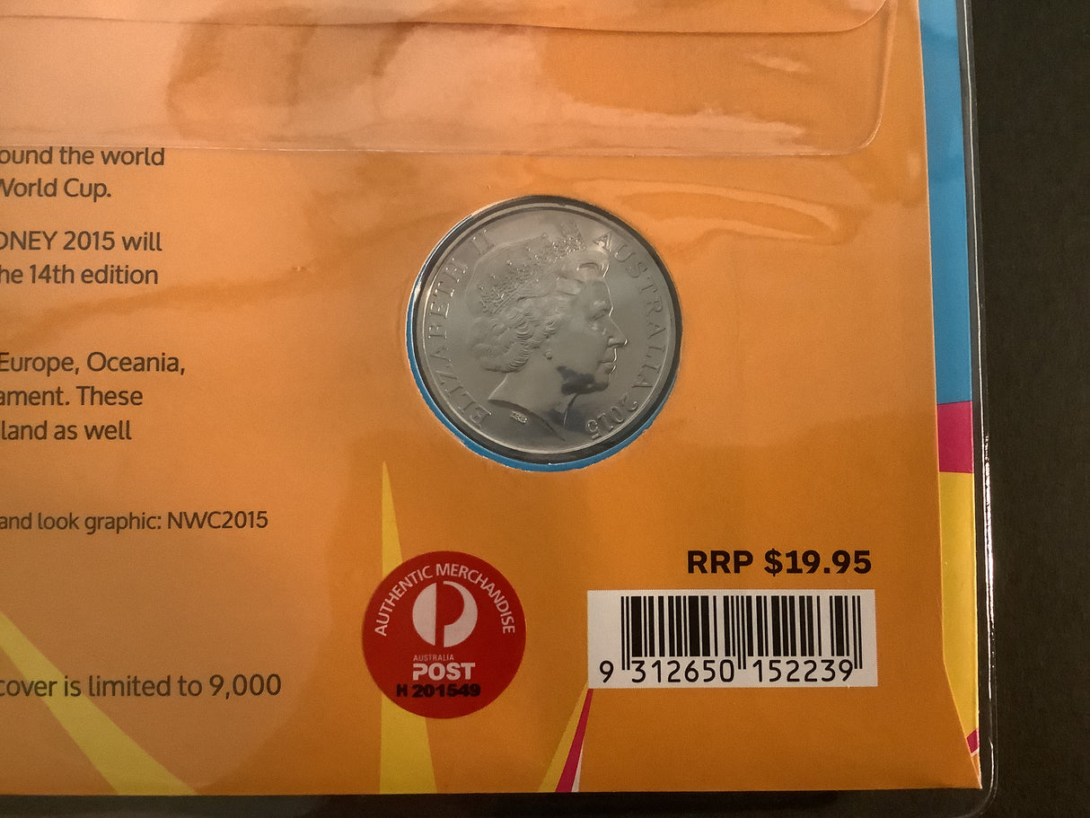 2015 20c PNC Netball World Cup Sydney.