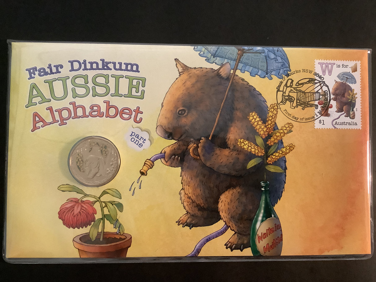2016 Fair Dinkum Aussie Alphabet. W for Wombat