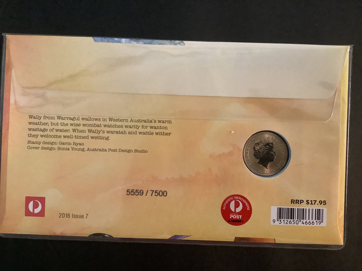 2016 Fair Dinkum Aussie Alphabet. W for Wombat