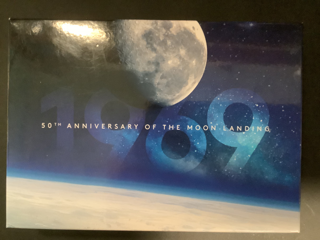 2019 6 Coin Proof Set. 50th Anniversary of the Moon Landing.