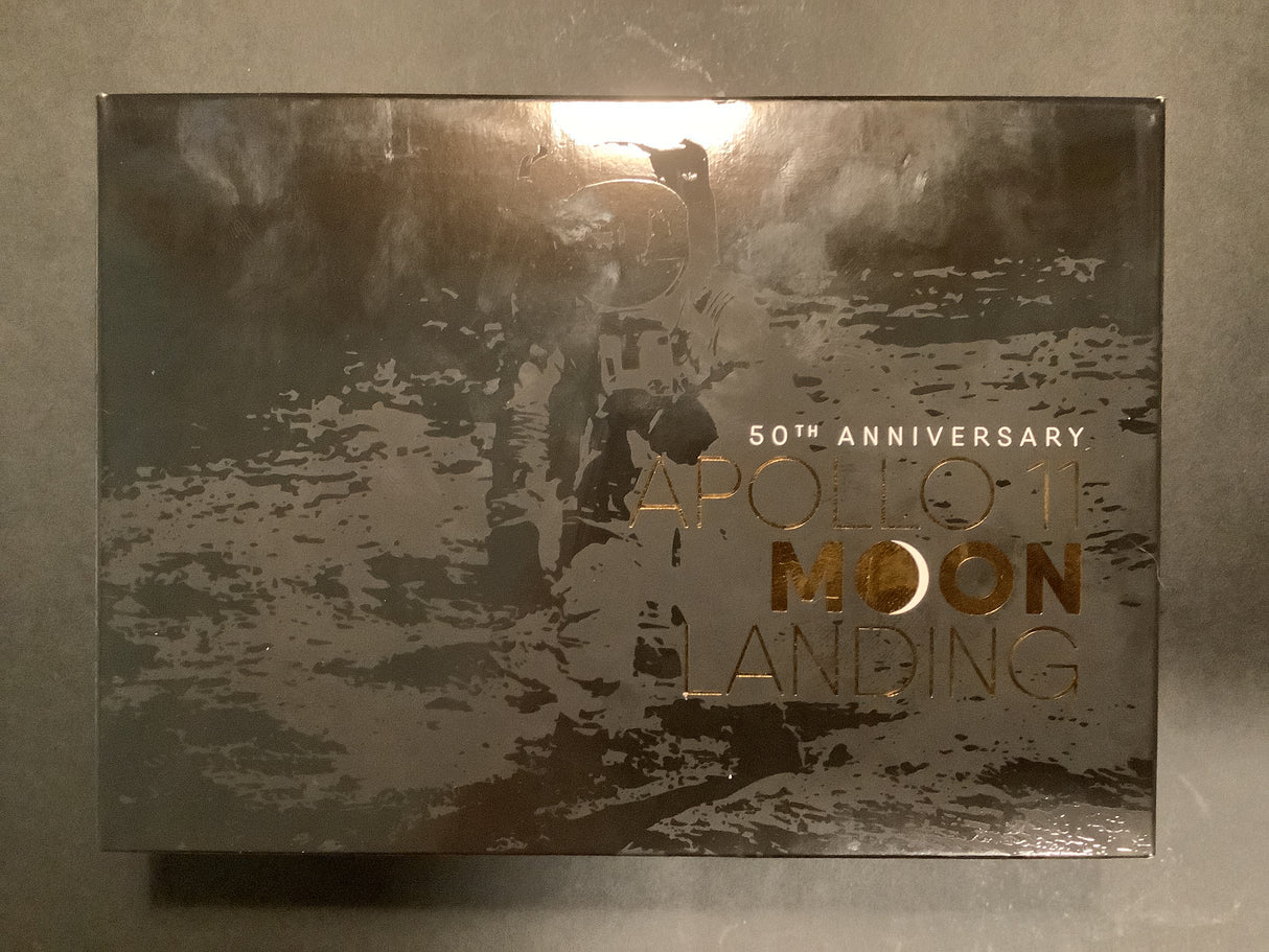 2019 50th Anniversary of Apollo 11 Moon Landing. Two-Coin Proof Set