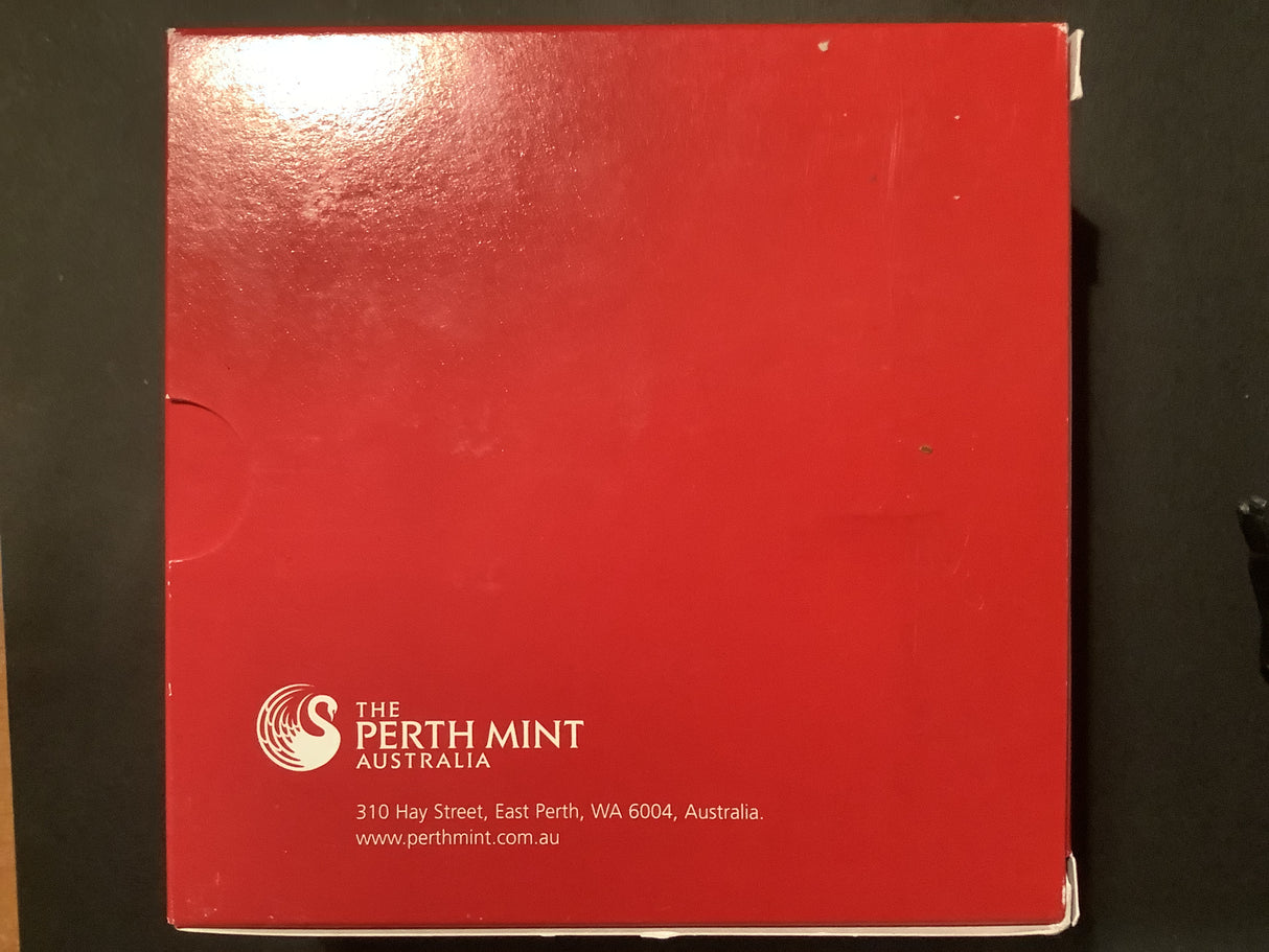 2008 Australian Commonwealth Coat of Arms $1 Silver Proof Coin 1908-2008.