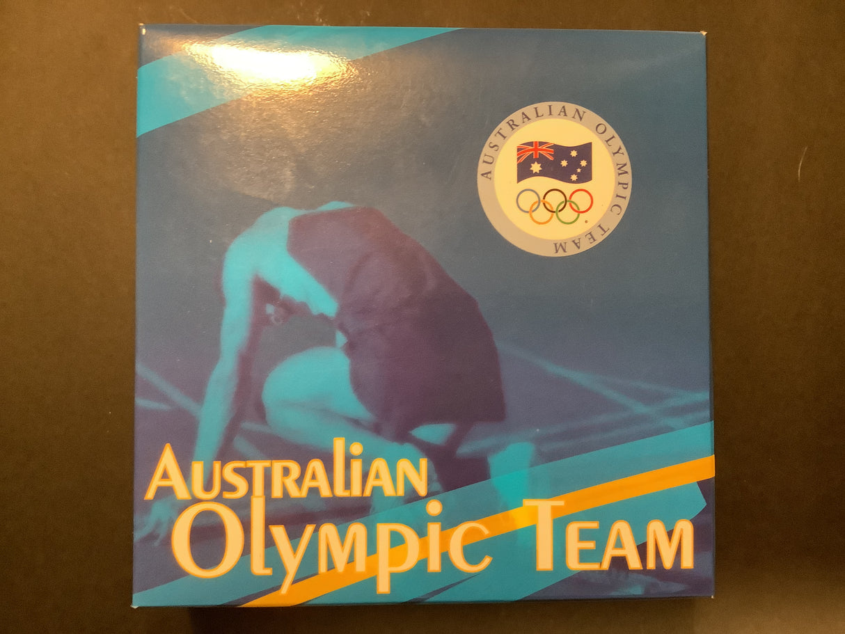2008 Australian Olympic Team 1oz Silver Proof Coin.