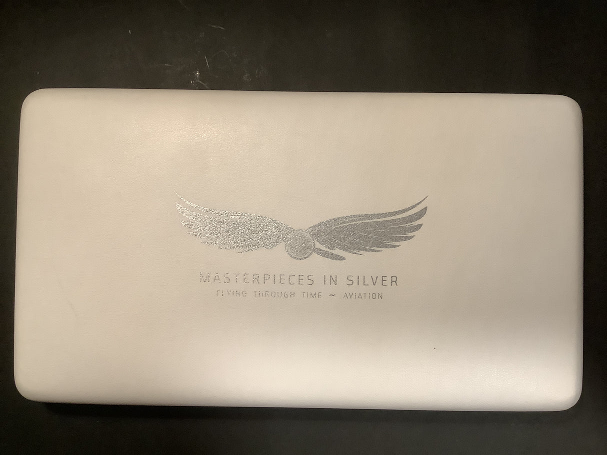 2008-10 Masterpieces in Silver. Flying Through Time Aviation. 6 Coin Set.