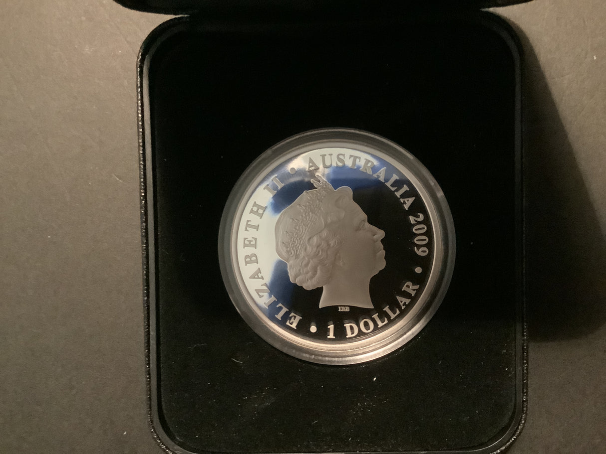 2009 $1 International Year of Astronomy 1oz Silver Proof Coin.