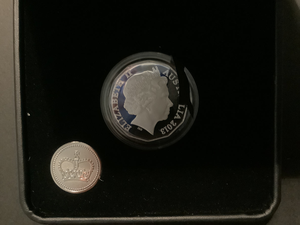 2013 50c Silver Proof Coin. Firstborn Baby of the Duke & Duchess of Cambridge.