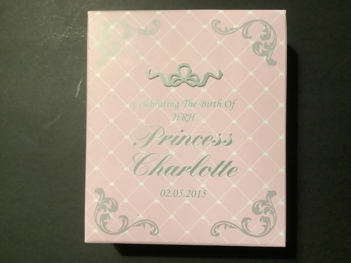 2015 Silver $1 Celebrating the Birth of HRH Princess Charlotte.