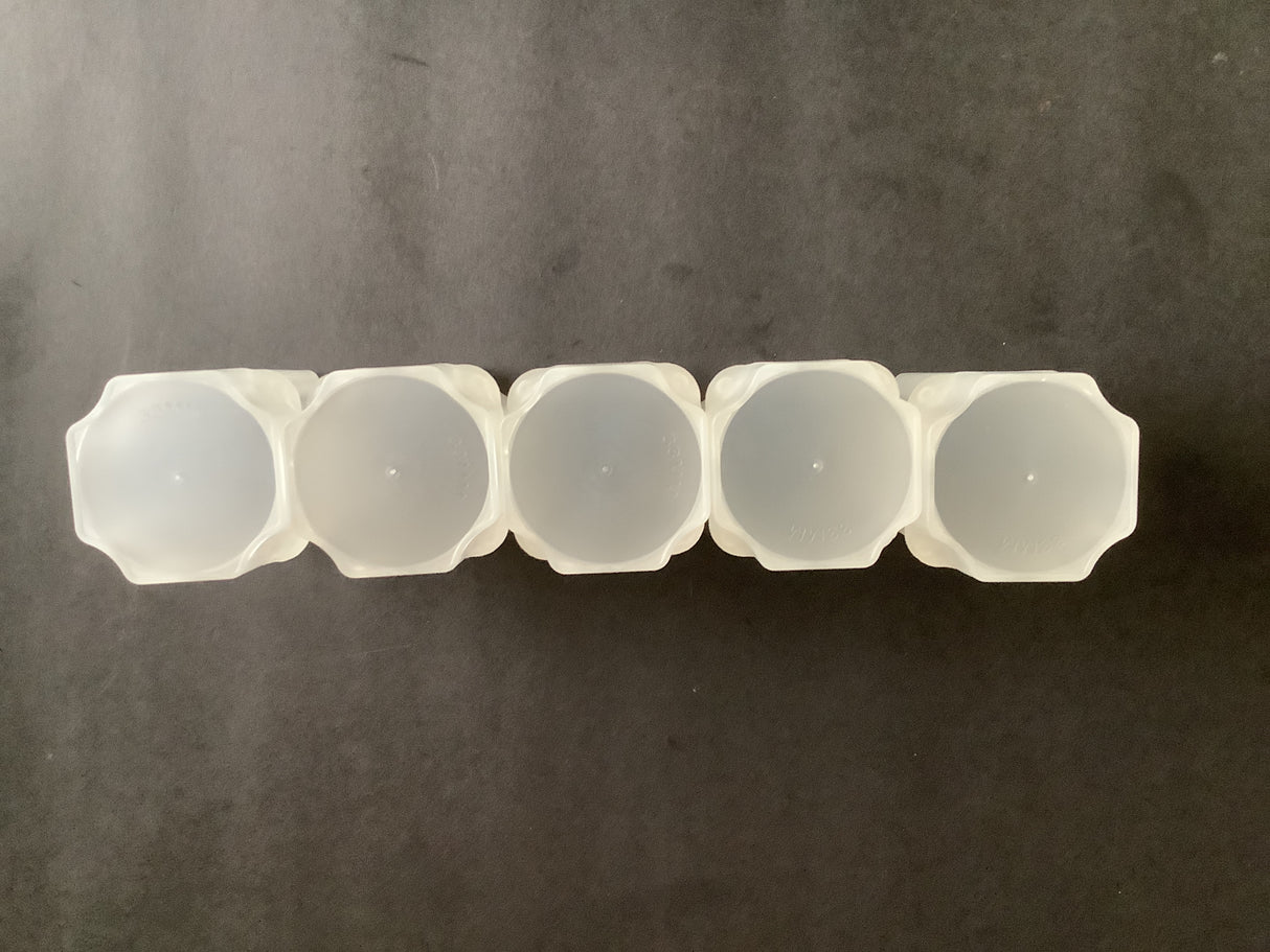 Guardhouse Coin Tubes for 50c Coin Rolls. 5 pack