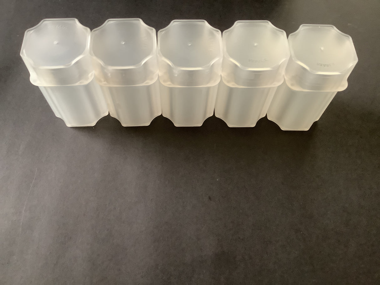 Guardhouse Coin Tubes for 50c Coin Rolls. 5 pack