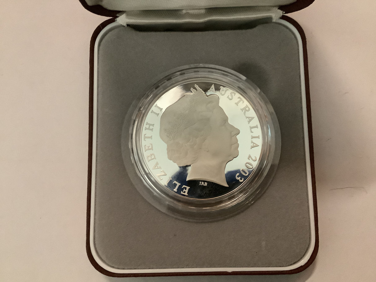 2003 $1 Silver Kangaroo Proof Coin