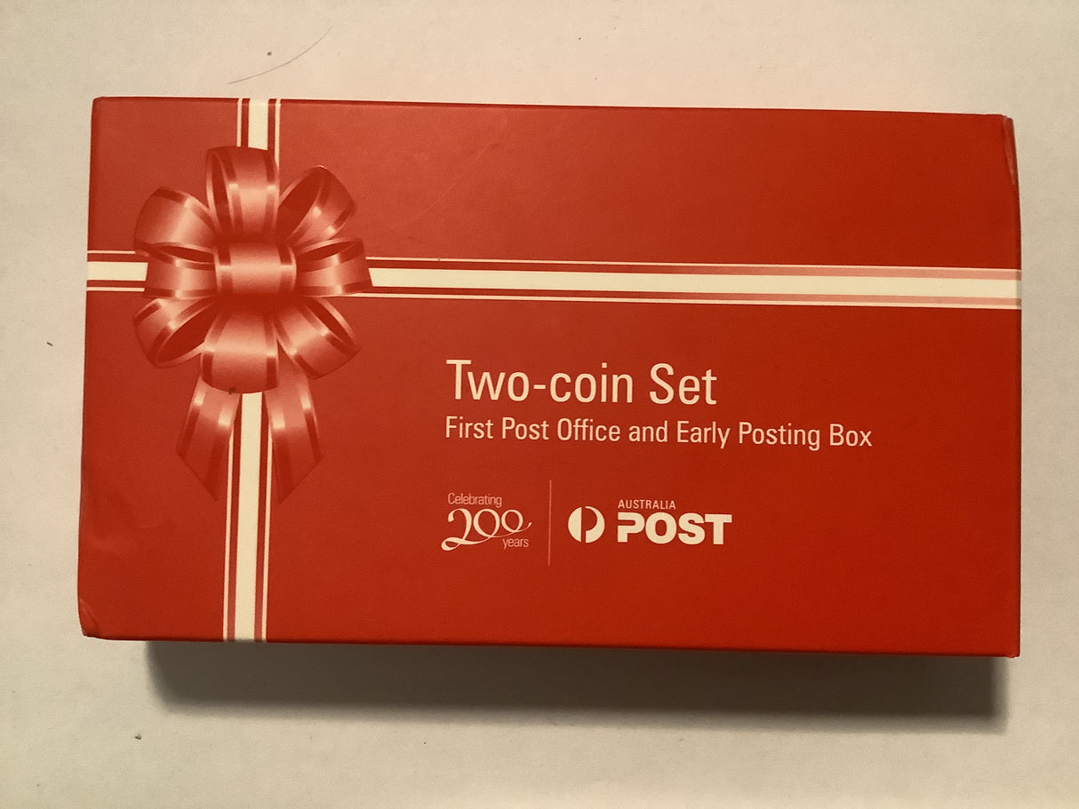 2009 Australia Post 200 Years Two-Coin Set.