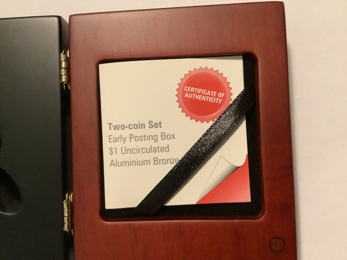 2009 Australia Post 200 Years Two-Coin Set.