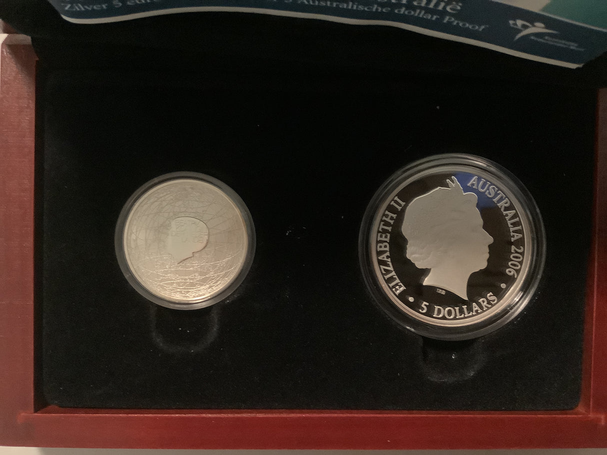 2006 The Netherlands Australia Coin Silver Coin Release. 400th anniversary of the Duyfken