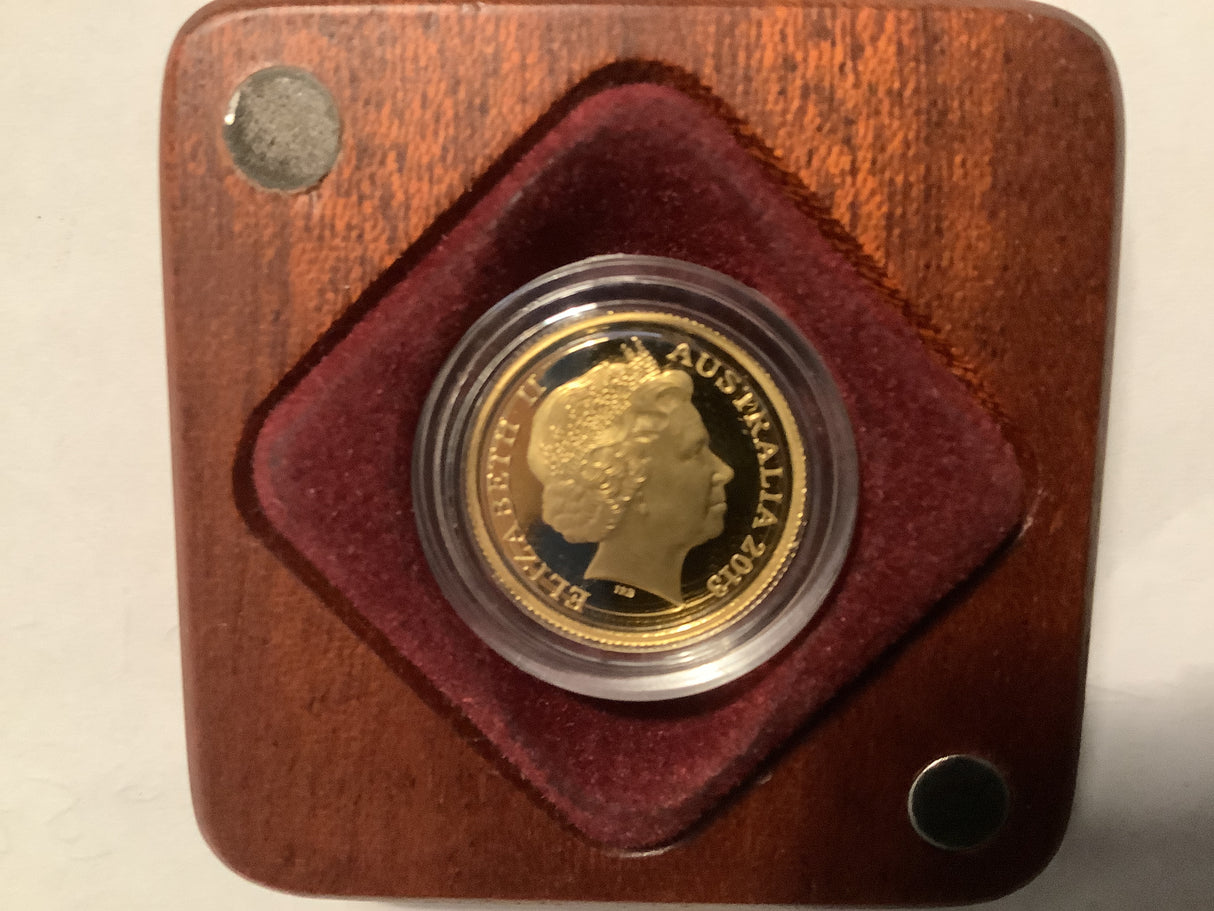 2013 $10 Gold Coin. Kangaroo Series Explorers’ First Sightings 1/10 ounce.