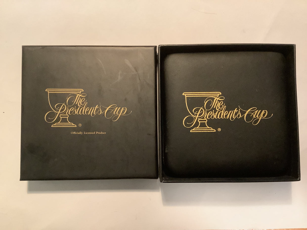 2011 $10 The Presidents Cup 5 ounce Silver Proof Selectively Gold Plated Coin