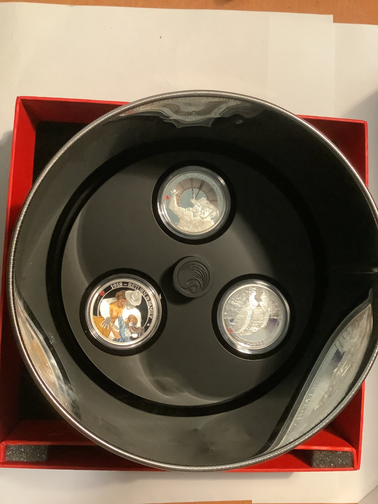 2014-18 15 Coin 1/2 Ounce Silver The ANZAC SPIRIT 100th Anniversary Set