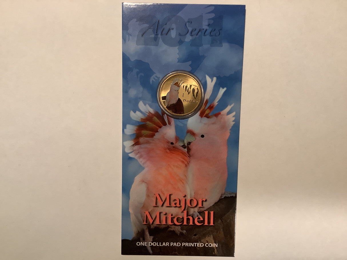 2011 $1 Pad Printed Coin Air Series: Major Mitchell