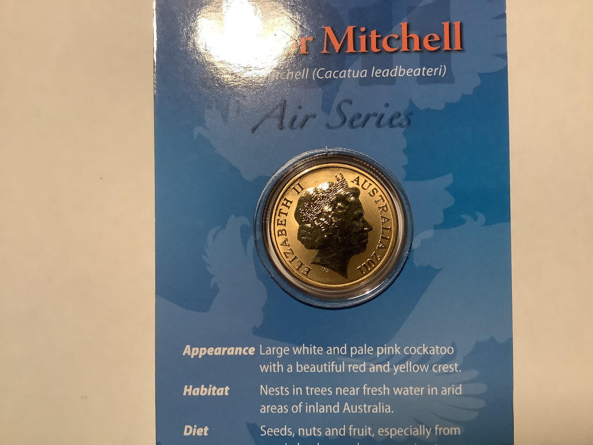 2011 $1 Pad Printed Coin Air Series: Major Mitchell