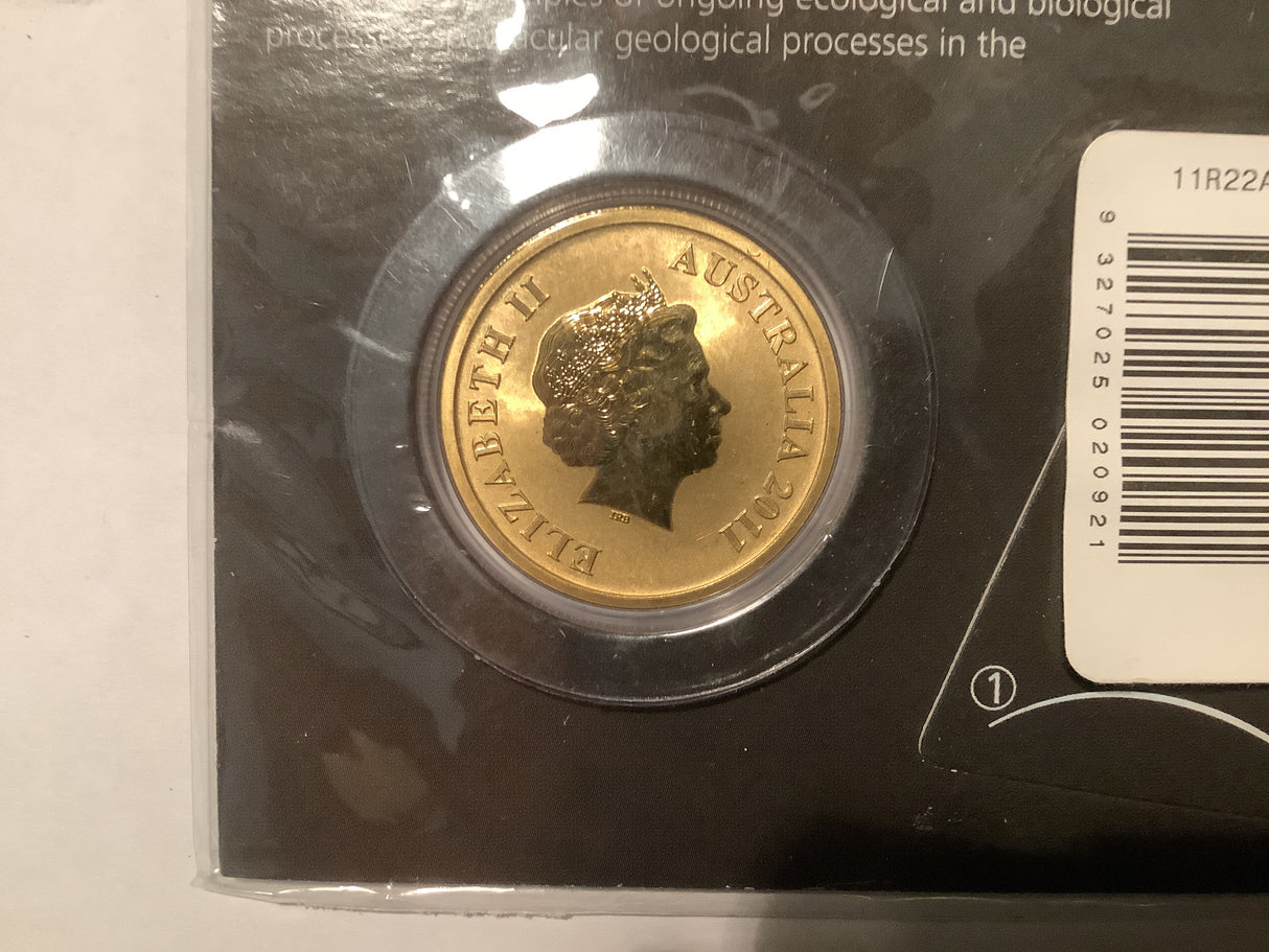 2011 $1 Celebrate Australia: Gondwana Rainforests. World Heritage Area.