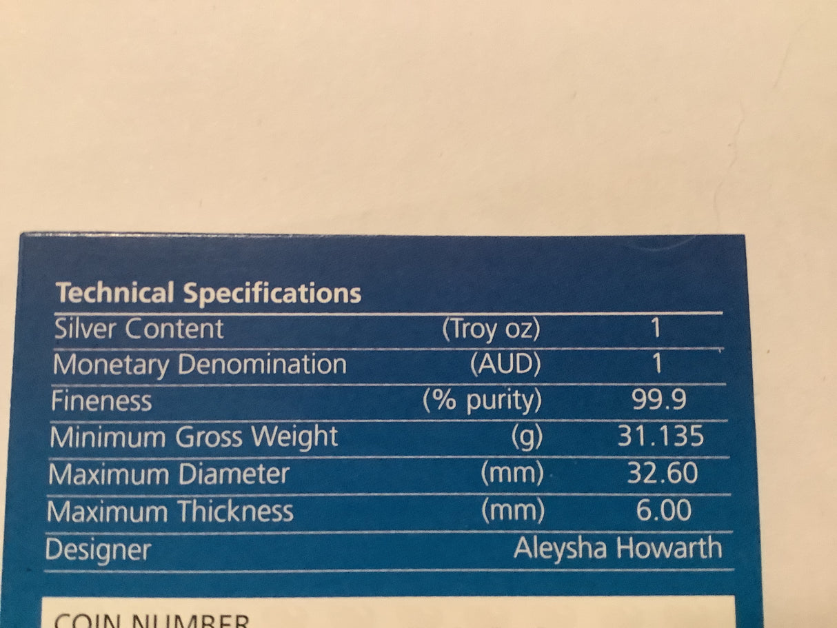 2012 1 Ounce High Relief Koala Silver Proof Coin