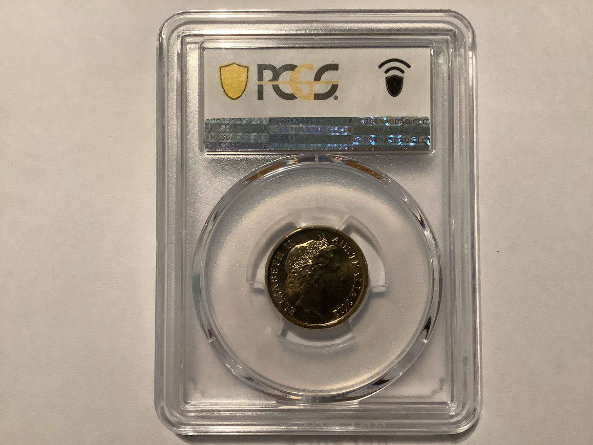 2012 $2 Remembrance Gold Poppy PCGS MS63