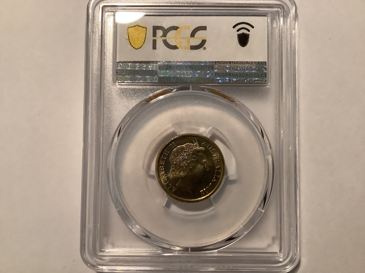 2012 $2 Remembrance Gold Poppy PCGS MS65