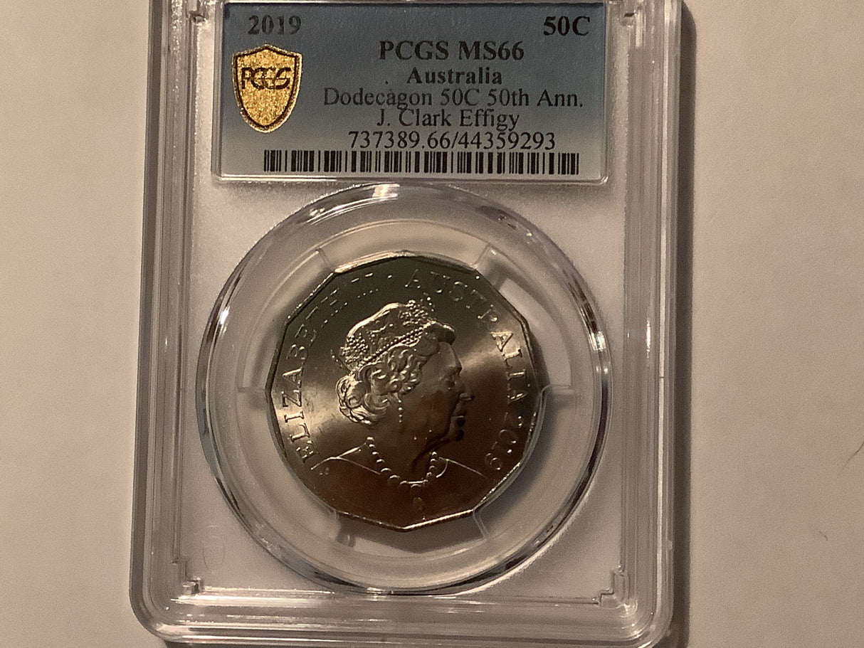 2019 50C IRB PCGS MS66