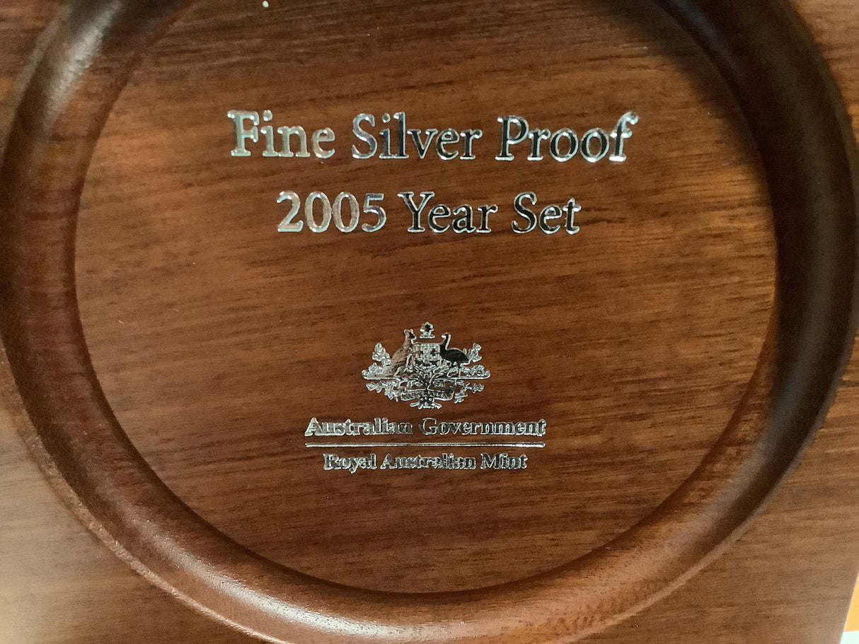 2005 Fine Silver Proof Year 6 Coin Set