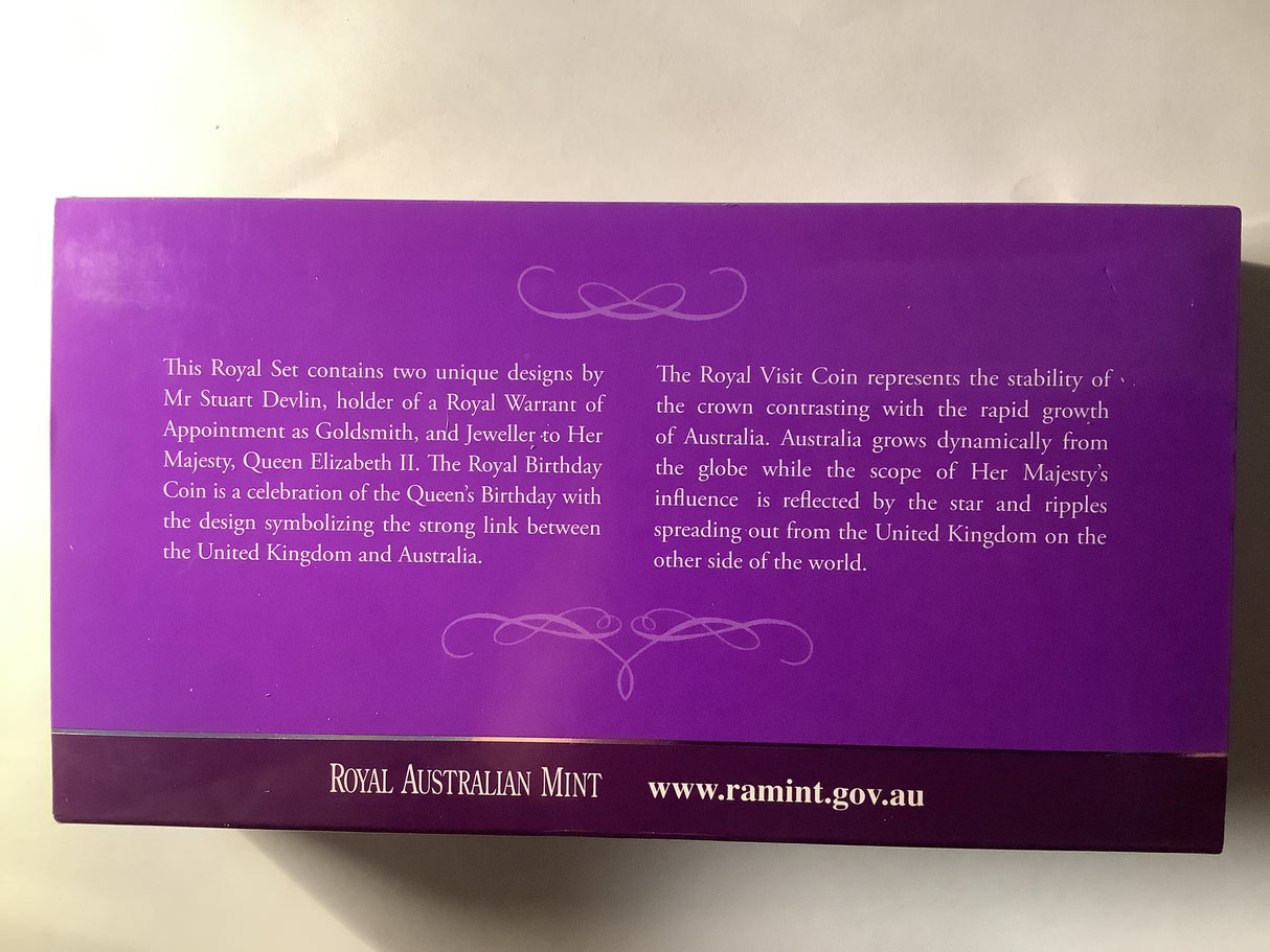 2006 Royal Collection. 50c Selectively Gold Plated Silver Proof 2 Coin Set