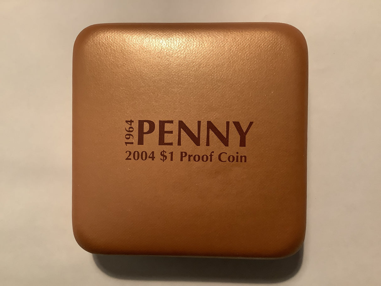 2004 40th Anniversary of the last Penny $1 Silver Proof Coin