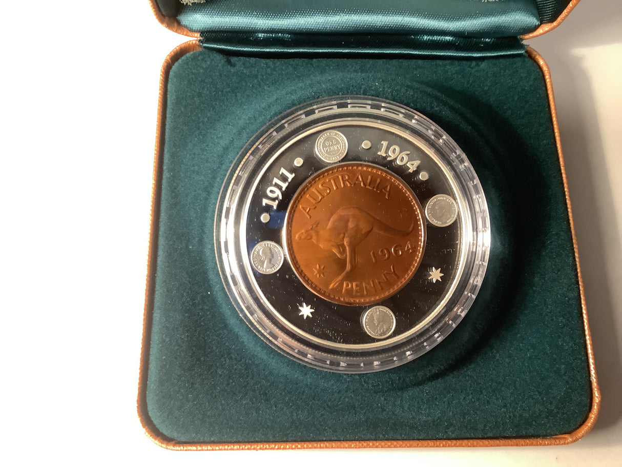 2004 40th Anniversary of the last Penny $1 Silver Proof Coin