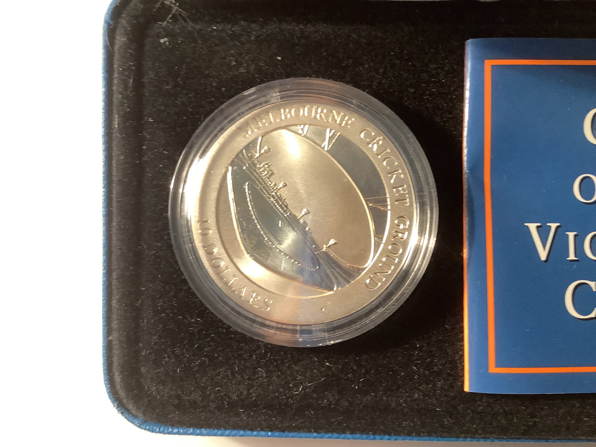 1998 Two Coin Silver Set. Coins of the Victorian Capital. Melbourne Australia.
