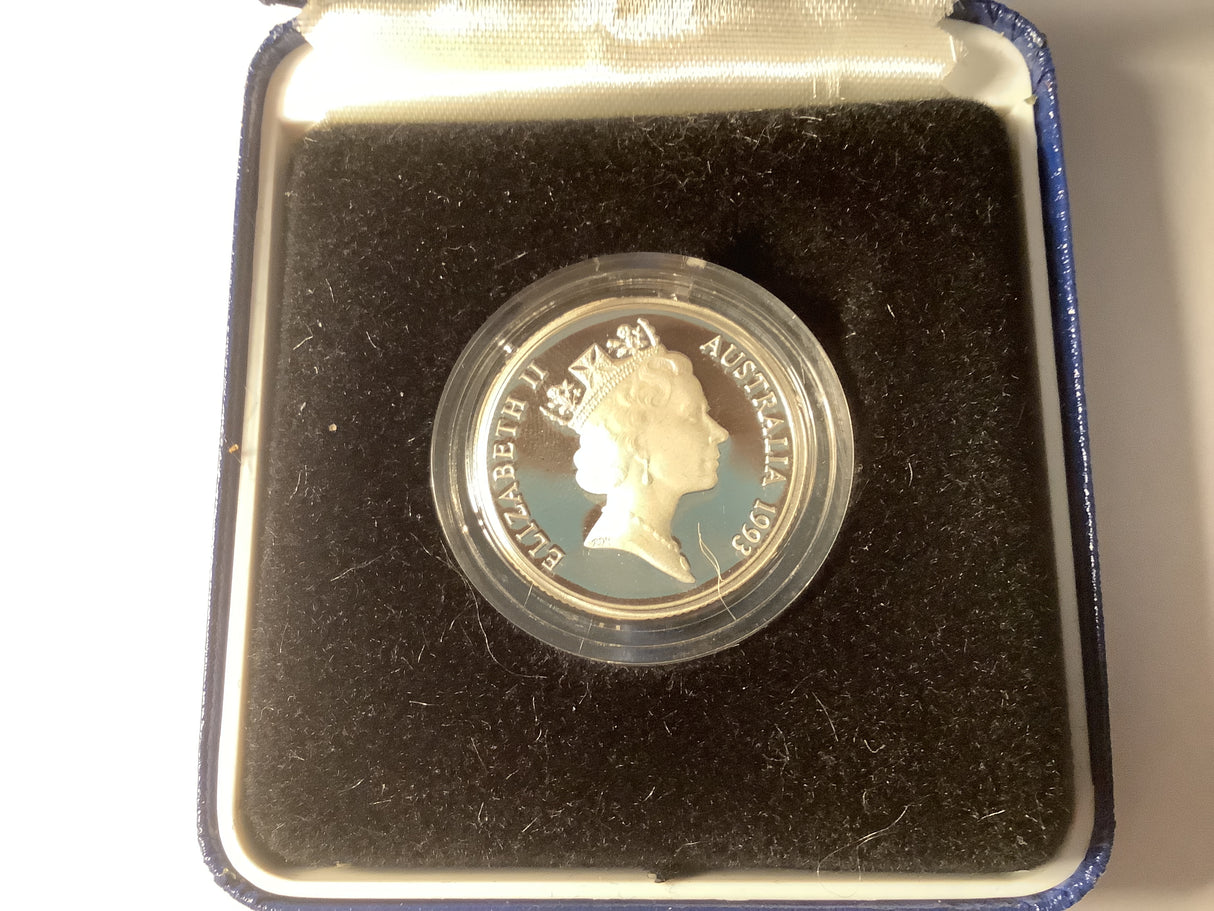 1993 $1 Landcare Silver Proof Coin.