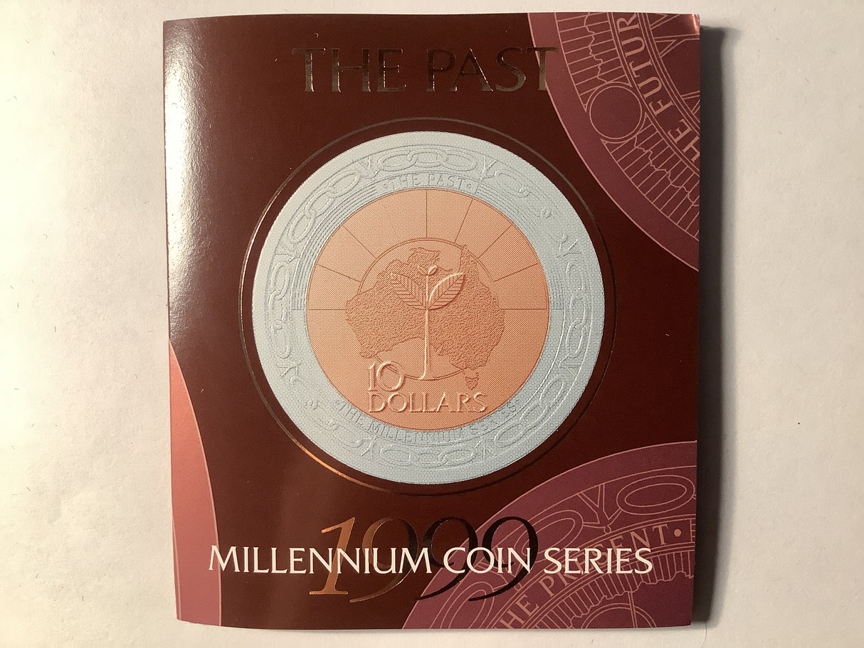 1999 $10 Millennium Coin Series: The Past.