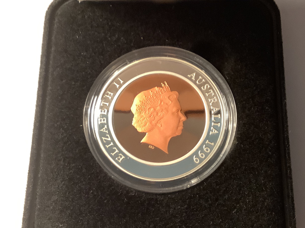 1999 $10 Millennium Coin Series: The Past.