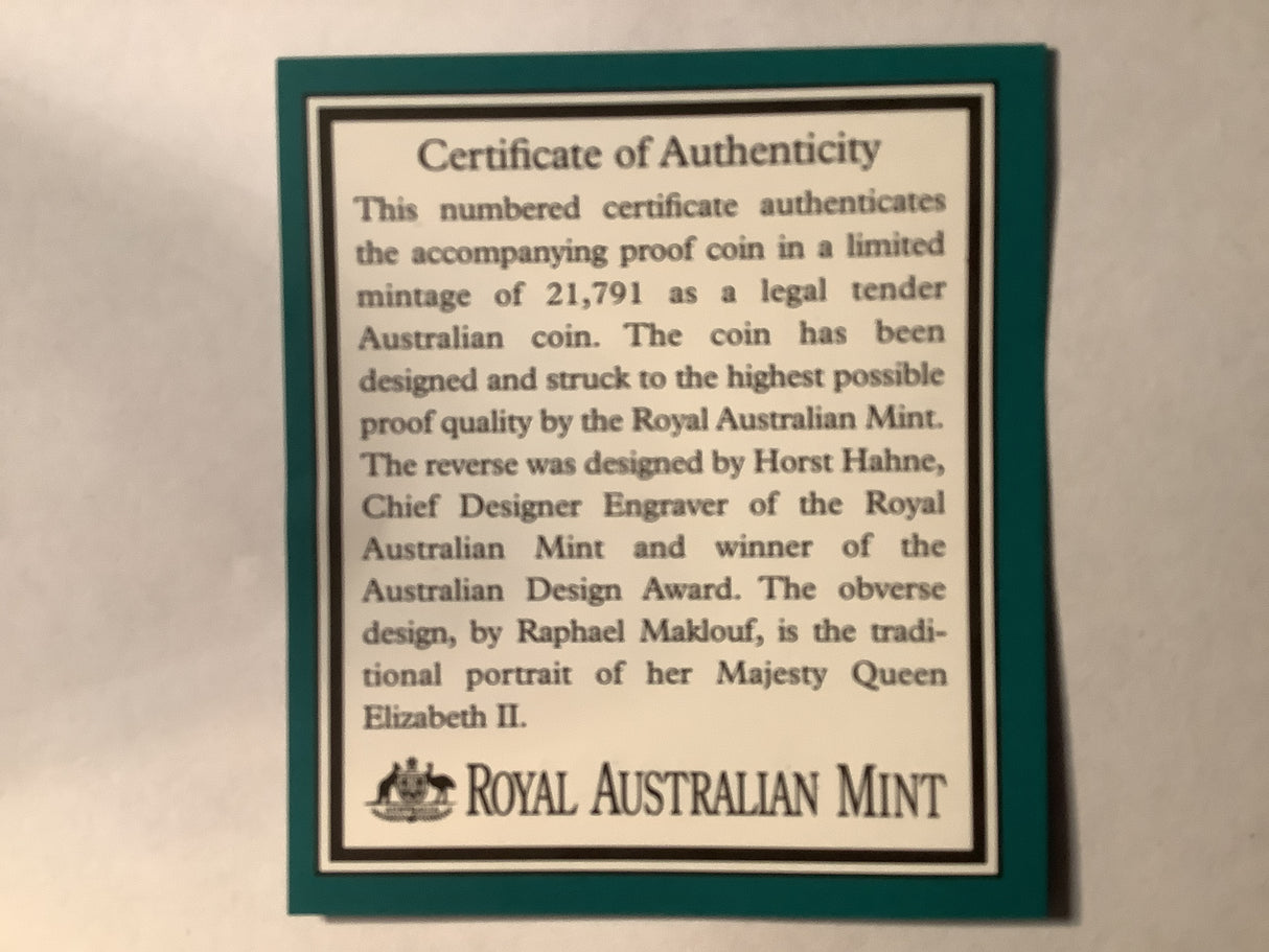 1997 $1 Old Parliament House Silver Proof 1927-1997