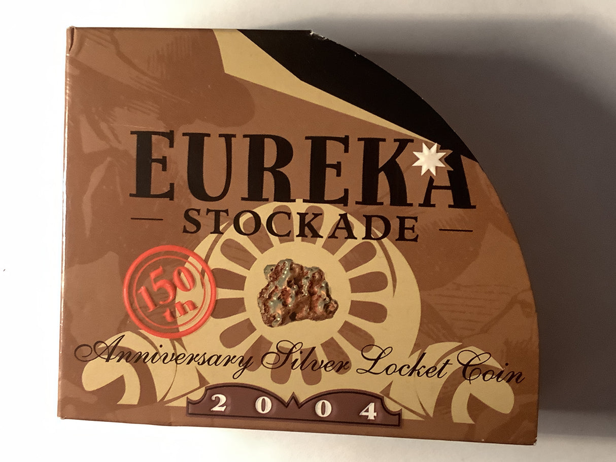 2004 $1 Eureka Stockade 150th Anniversary Silver Locket Coin